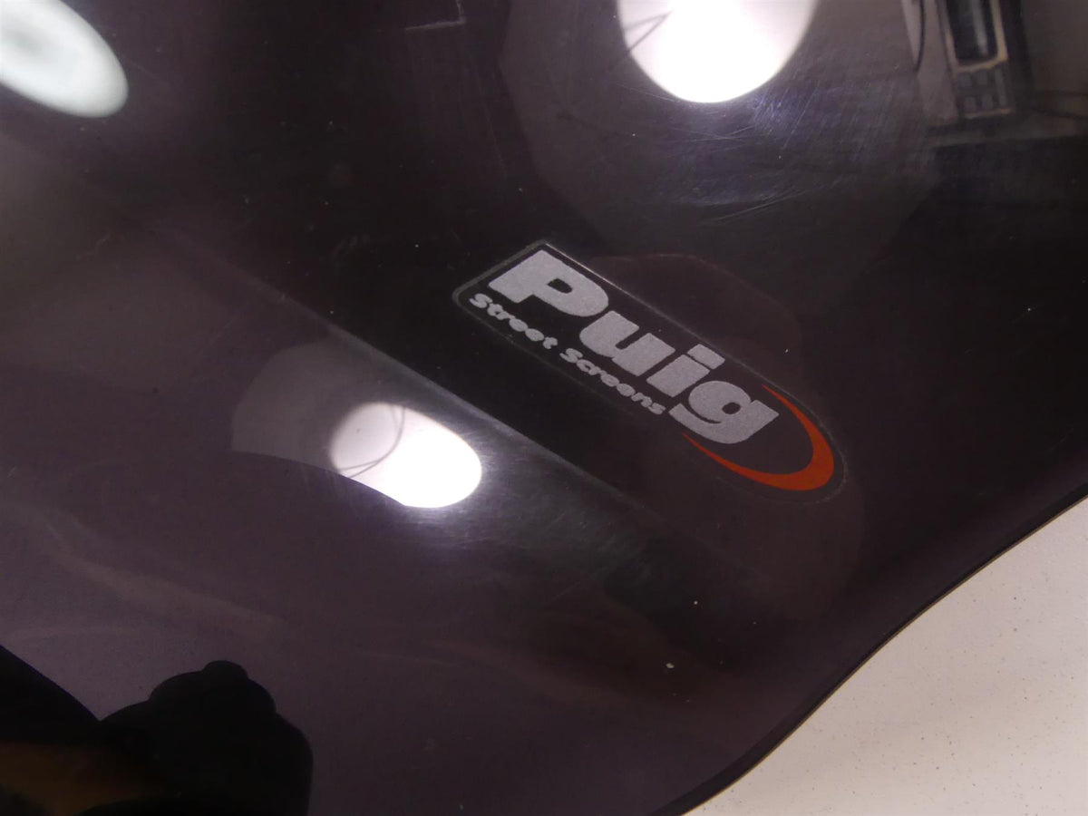 2013 Triumph Street Triple 675R Puig Street Screen Smoked Windshield 5658H {{ shop.shopifyCountryName }} - Mototech271