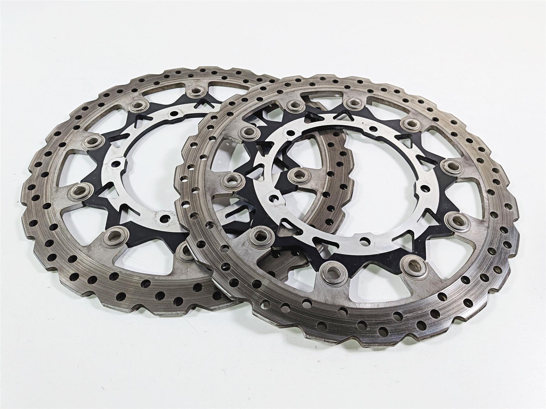 2009 Yamaha VMX17 V-Max 1700 Front Brake Disc Rotor Set 5.4mm 2S3-2581T-00-00-Mototech271