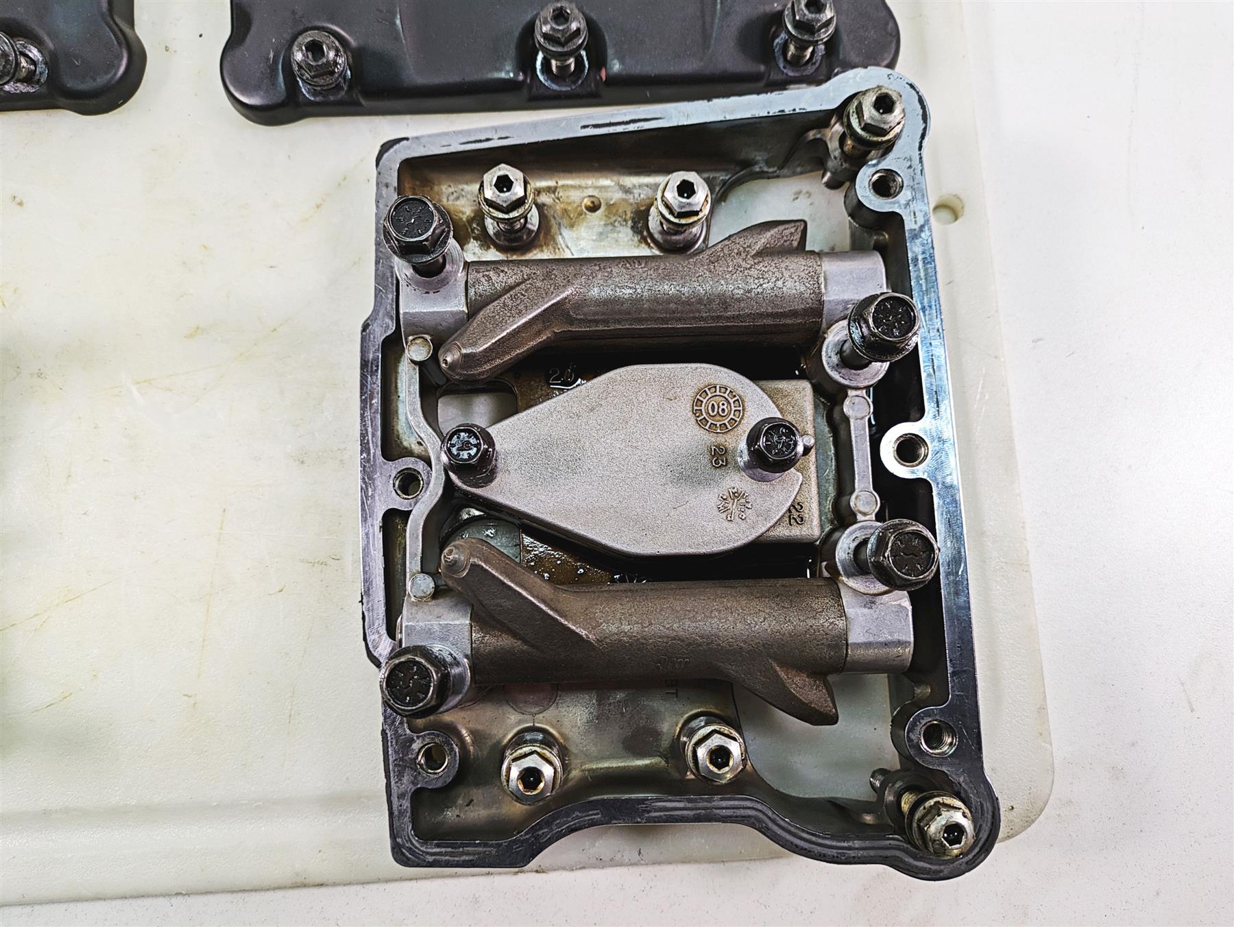 2009 Harley FXDC Dyna Super Glide Custom Rocker Box Cover Set - Read 17543-99A {{ shop.shopifyCountryName }} - Mototech271