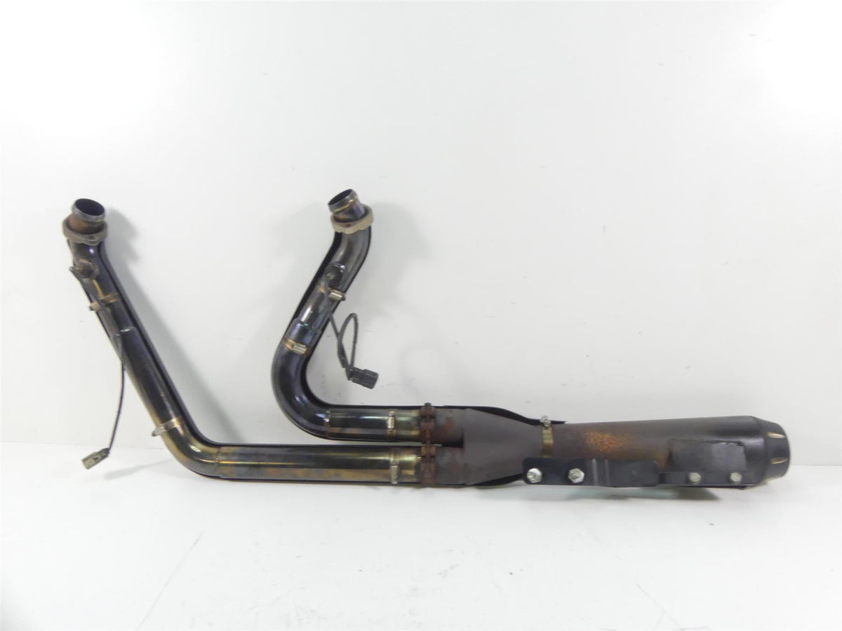 2017 Harley FXSE CVO Pro Street Breakout Bassani 2 into 1 Exhaust System 1S32RB {{ shop.shopifyCountryName }} - Mototech271