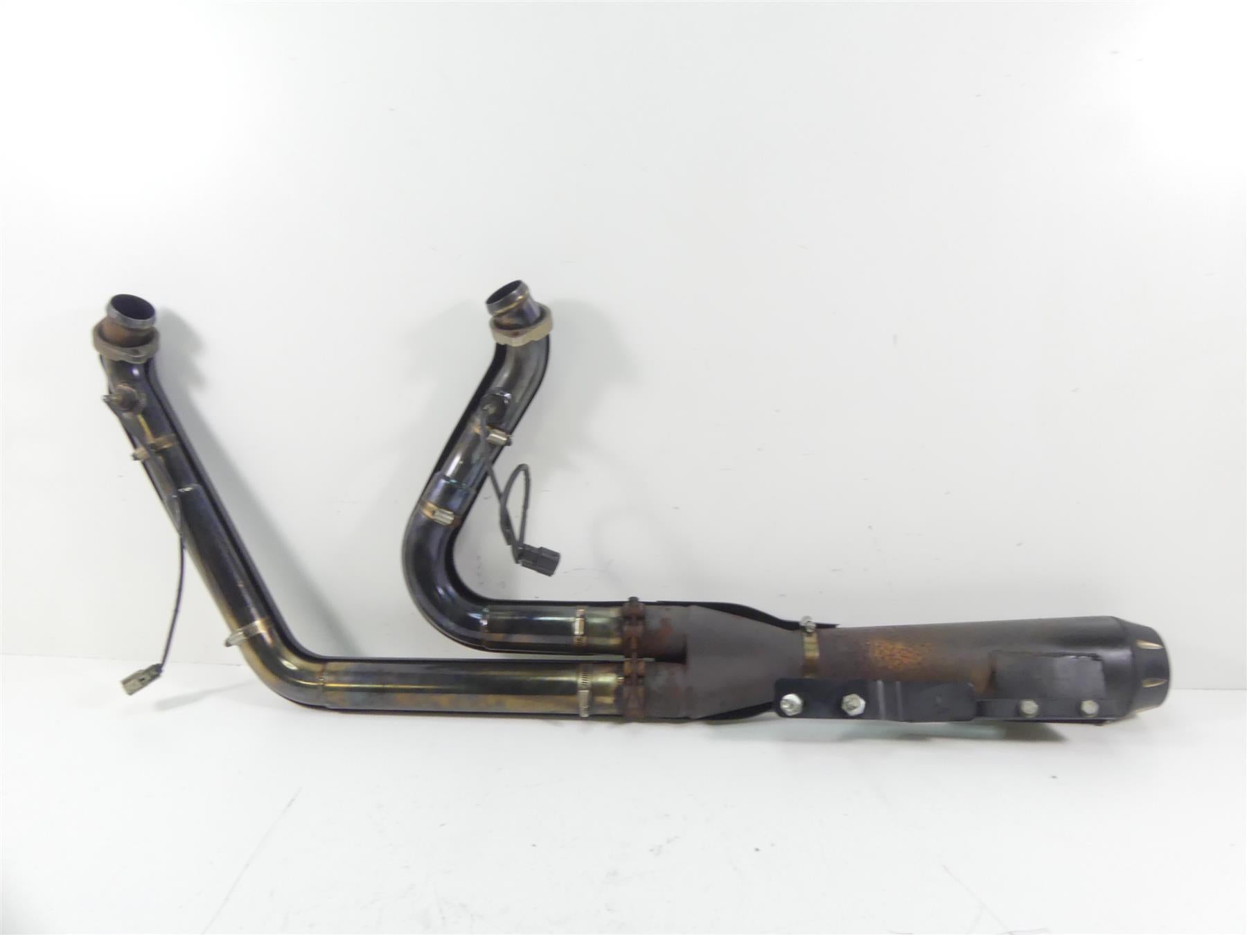 2017 Harley FXSE CVO Pro Street Breakout Bassani 2 into 1 Exhaust System 1S32RB {{ shop.shopifyCountryName }} - Mototech271