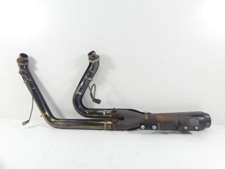 2017 Harley FXSE CVO Pro Street Breakout Bassani 2 into 1 Exhaust System 1S32RB {{ shop.shopifyCountryName }} - Mototech271