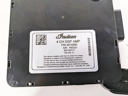 2018 Indian Chieftain Dark Horse Front Radio Amp Amplifier Module 4015980 {{ shop.shopifyCountryName }} - Mototech271