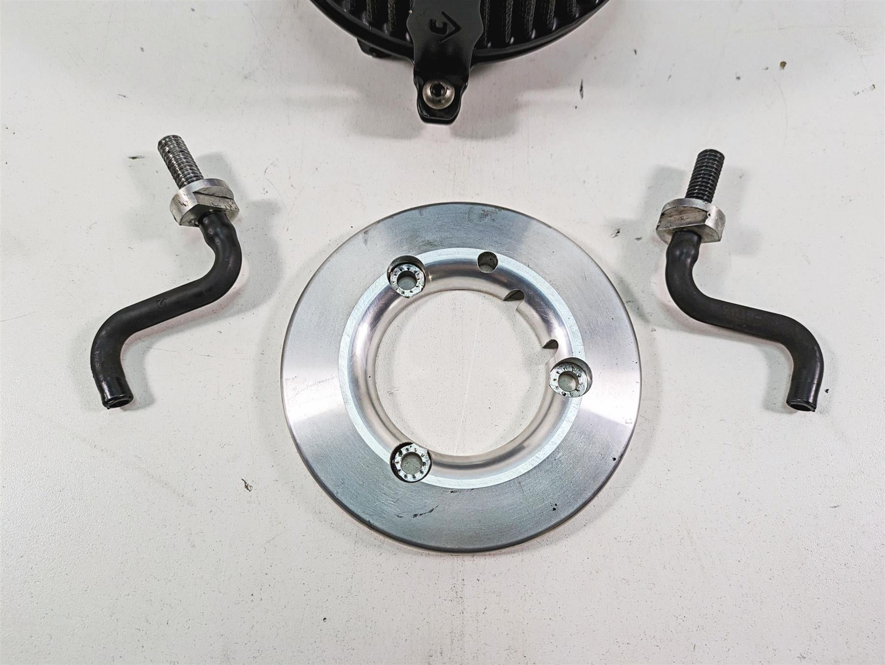 2012 Harley FLD Dyna Switchback Cobra Cross Black Air Cleaner 606-0102-02B-SB {{ shop.shopifyCountryName }} - Mototech271