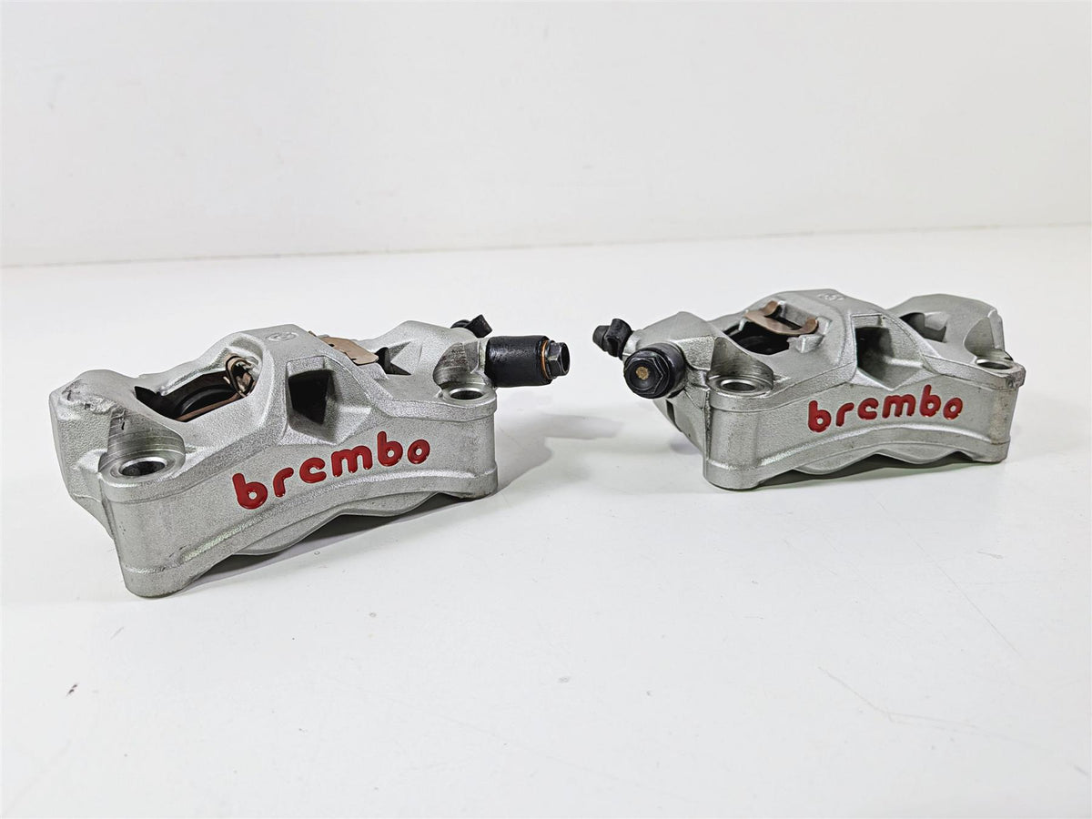 2022 Ducati Panigale V4 S V4S Brembo 100mm M50 Front Brake Caliper Set 61041821A 61041831A-Mototech271