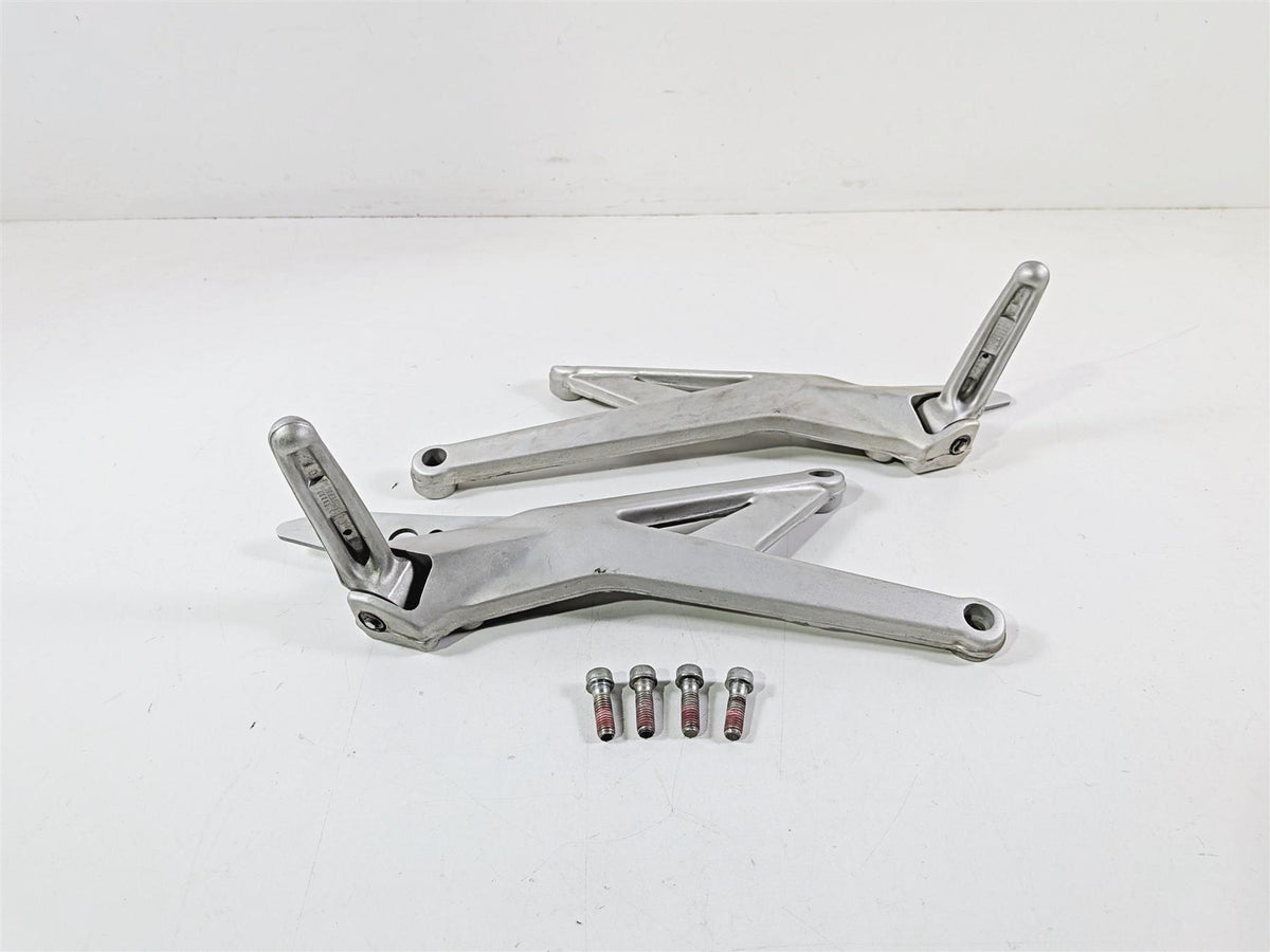 2009 Ducati Hypermotard 1100 S Rear Passenger Foot Peg Set 82410791A 82410801A-Mototech271