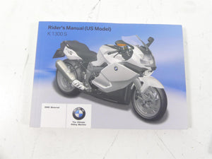 2009 BMW K1300 S K40 Owners Riders Drivers Manual Booklet + Bag 71112328809 | Mototech271