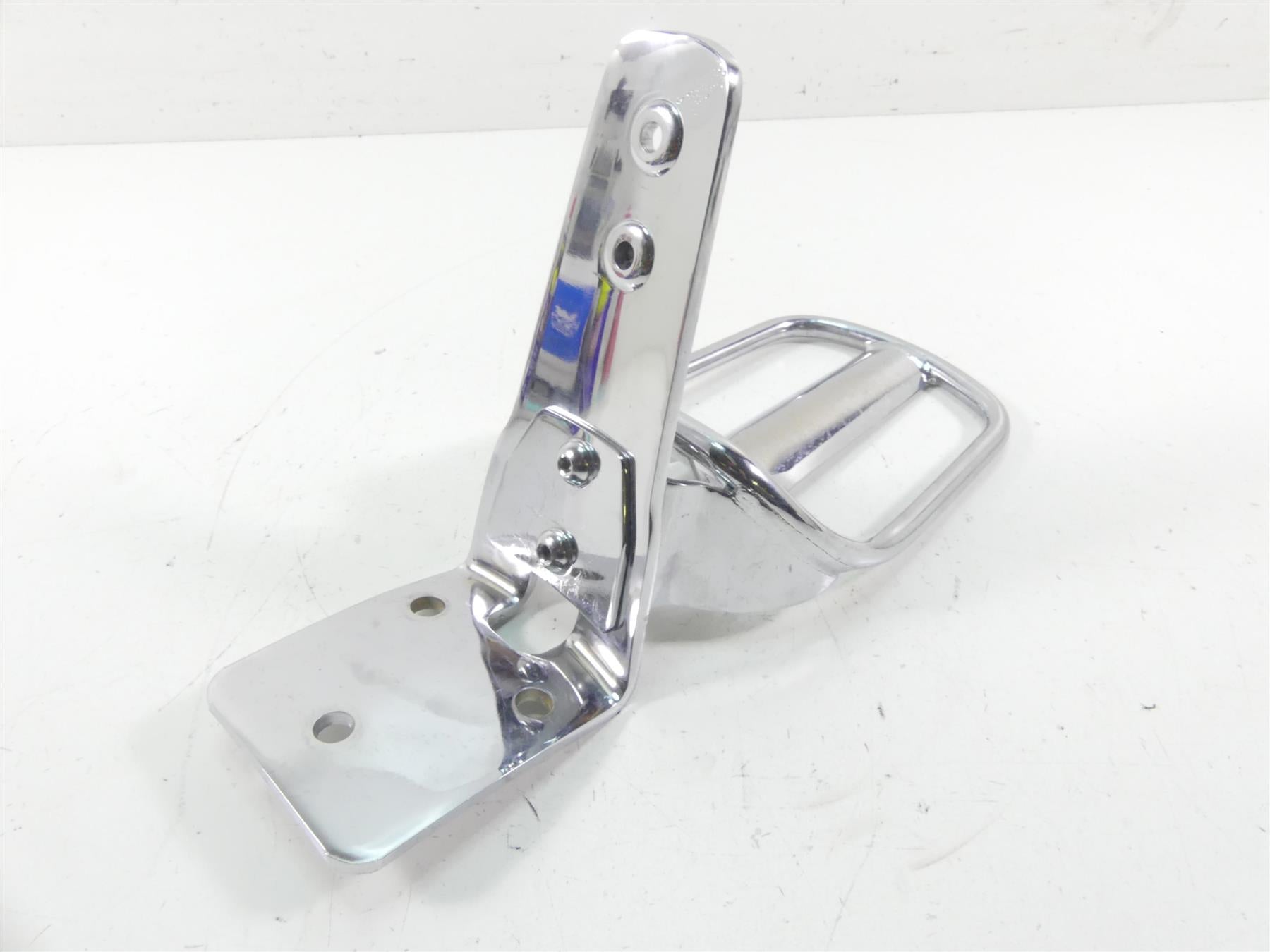 2004 Harley Softail FXSTD SE CVO Deuce Chrome Luggage Rack Sissy Bar Mount 30368 {{ shop.shopifyCountryName }} - Mototech271