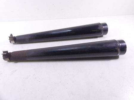 2009 Harley Touring FLHRC Road King Loud Black Slip On Muffler Pipe Exhaust Set {{ shop.shopifyCountryName }} - Mototech271