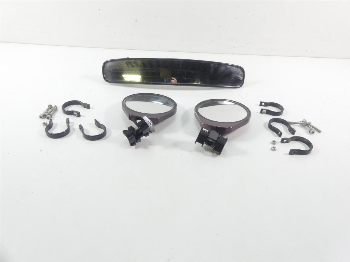 2018 Polaris RZR1000 XP EPS Turbo Dynamix 1.75" Billet Round & Center Mirrors {{ shop.shopifyCountryName }} - Mototech271
