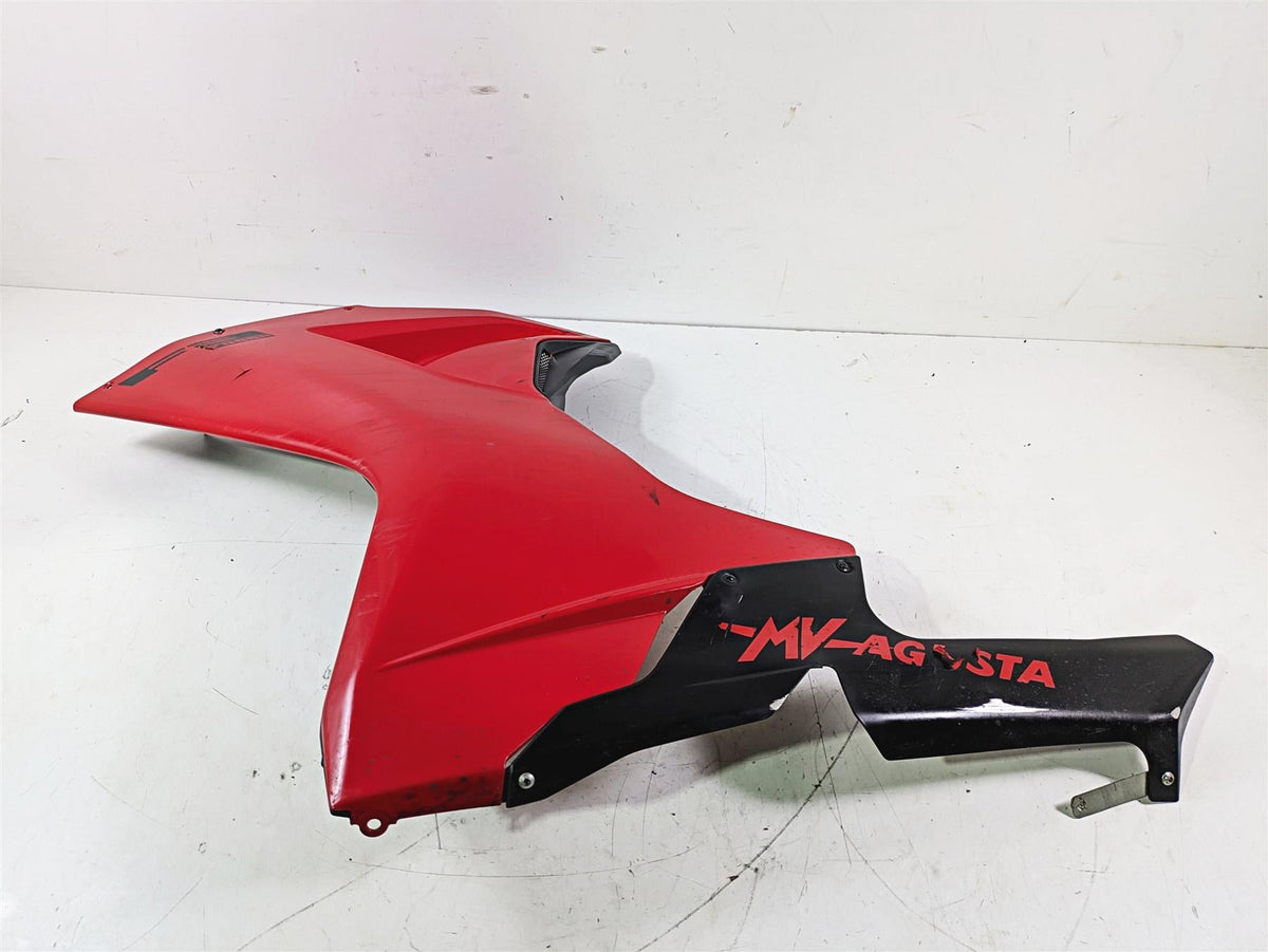 2022 MV Agusta F3 800 Rosso Left Side Main Fairing Cover -Damaged 8000C9621 {{ shop.shopifyCountryName }} - Mototech271