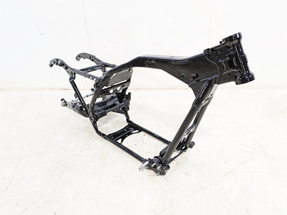 2014 Harley Touring FLHTK Electra Glide Straight Main Frame With Clear Texas Title 48079-09BHP-Mototech271