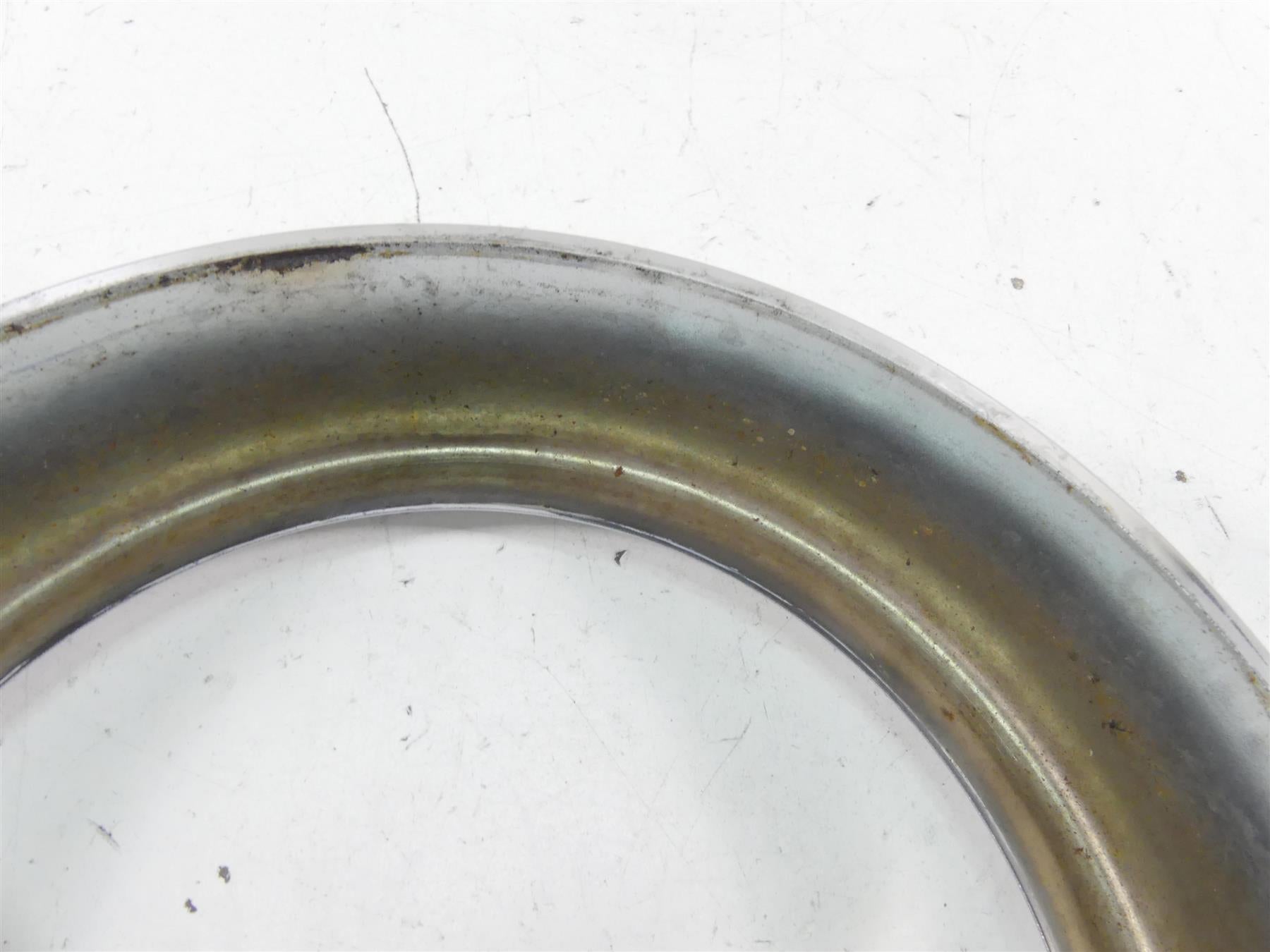 2005 Harley Touring CVO FLHTC SE Electra Glide Headlight Chrome Ring Cover {{ shop.shopifyCountryName }} - Mototech271
