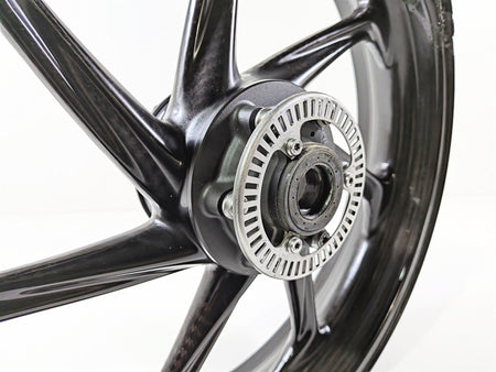 2022 BMW S1000RR K67 Carbon Fiber Front Wheel Rim 17x3.5 - Damaged 36317108158-Mototech271