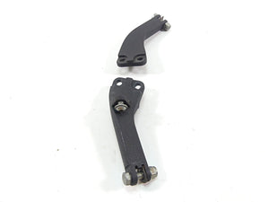 2014 Harley Dyna FXDB Street Bob Rear Passenger Footpeg Mounts 49224-06 49230-06