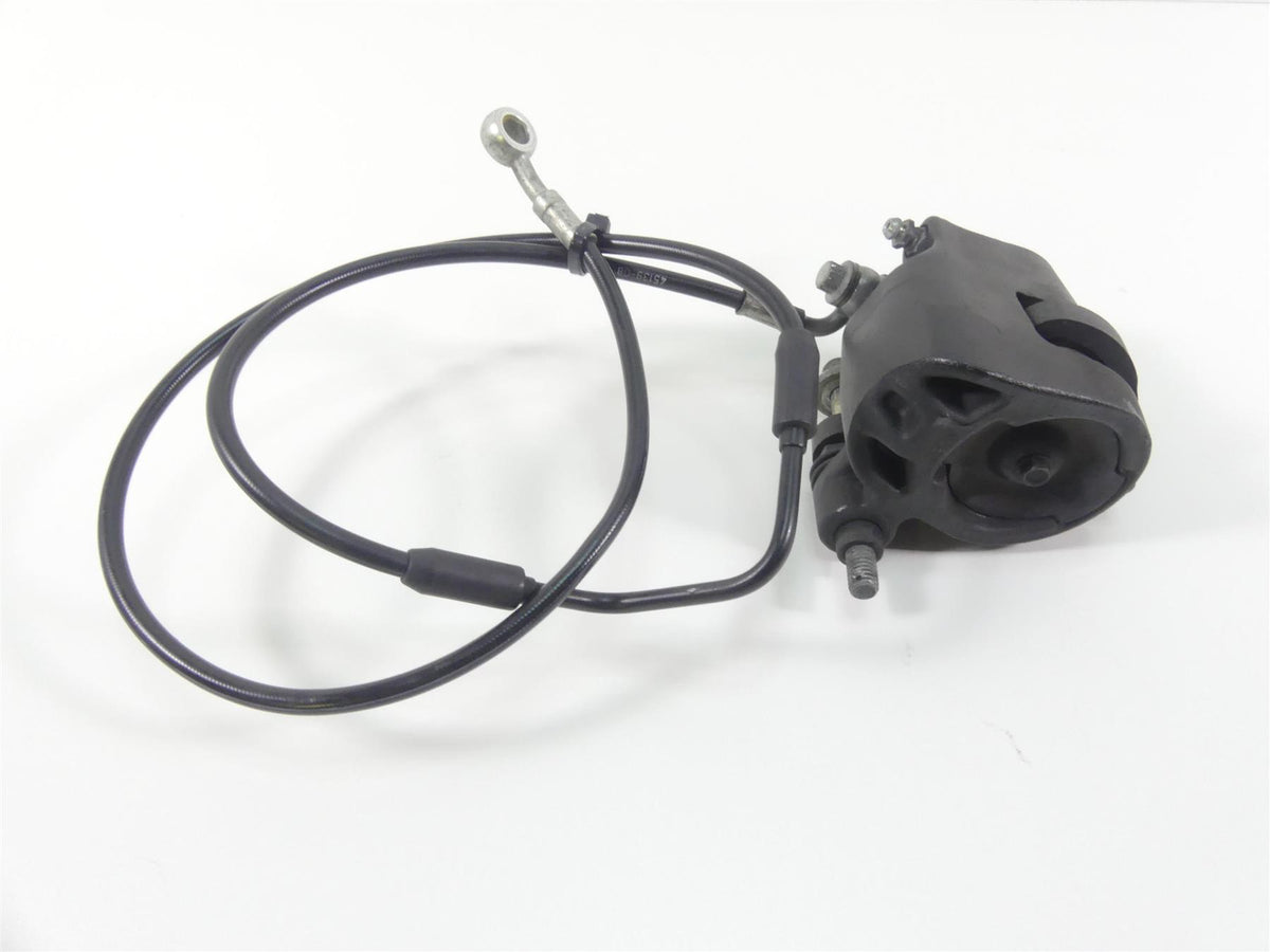 2008 Harley Softail FLSTSB Cross Bones Front Brake Caliper + Line 44079-97C {{ shop.shopifyCountryName }} - Mototech271