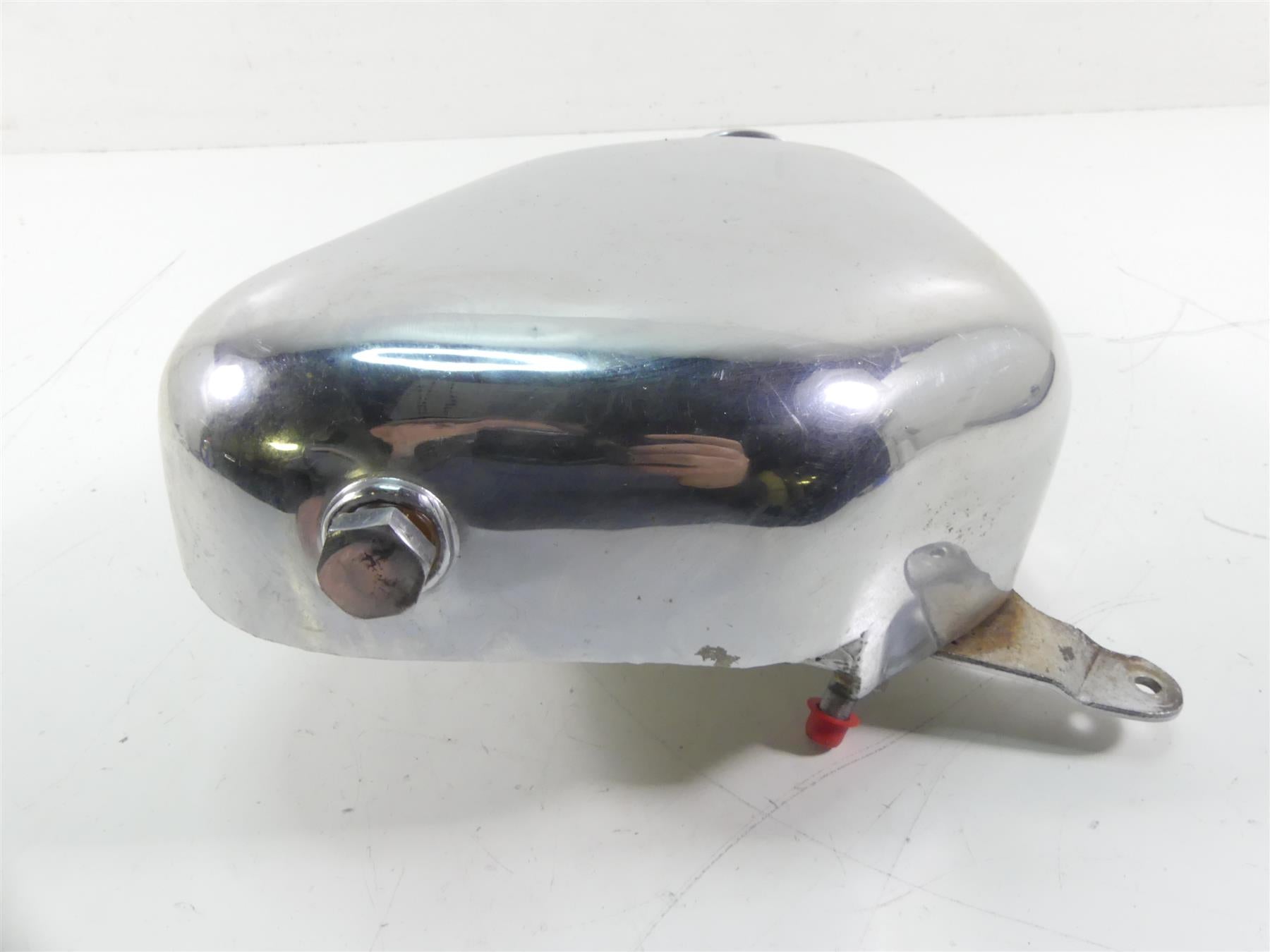 1978 Harley XLH1000 Sportster Ironhead Chrome Oil Tank Reservoir 62505-87 {{ shop.shopifyCountryName }} - Mototech271