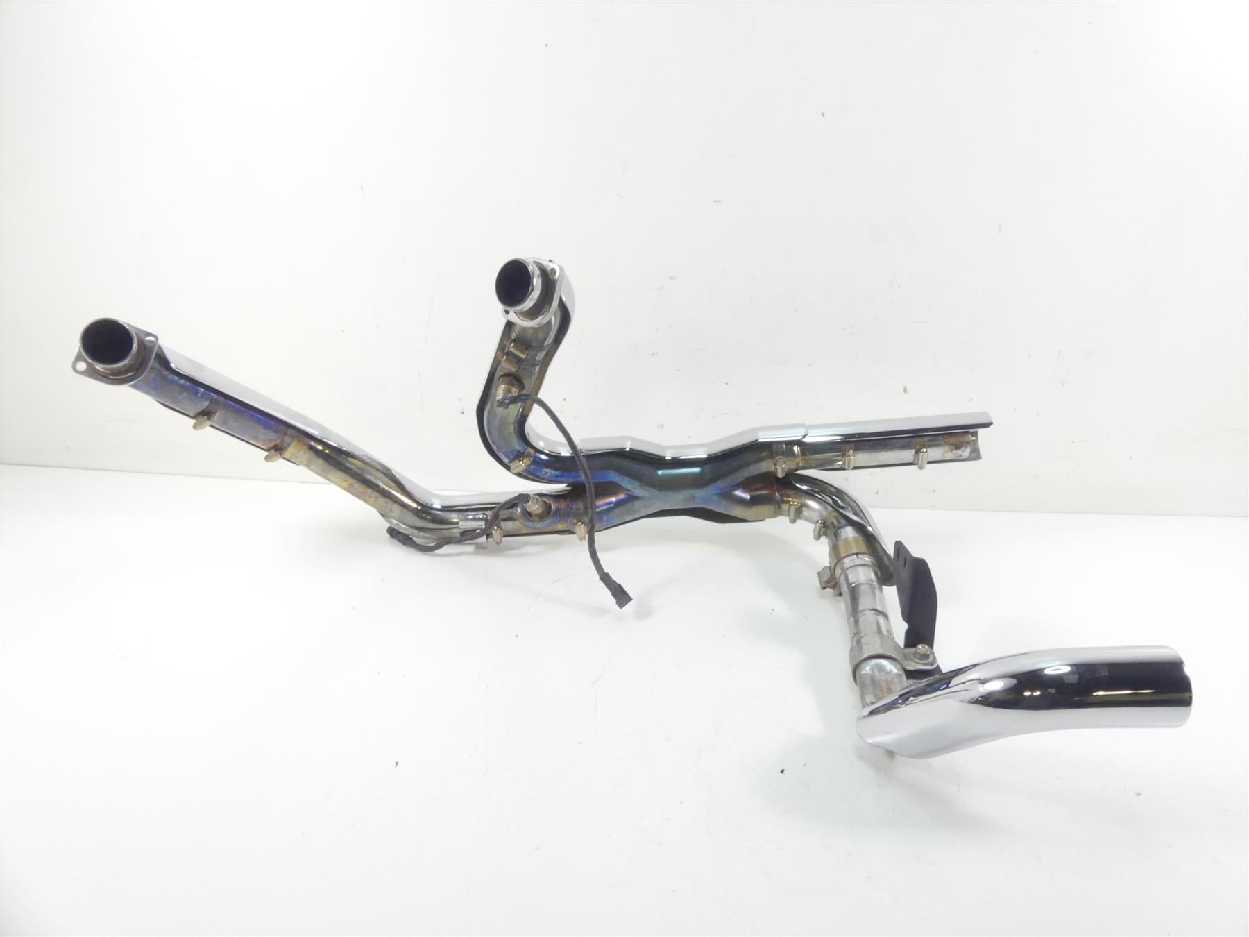 2009 Harley FLHTCU SE4 CVO E-Glide Vance Hines Power Duals Exhaust Header 46332 {{ shop.shopifyCountryName }} - Mototech271
