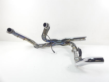 2009 Harley FLHTCU SE4 CVO E-Glide Vance Hines Power Duals Exhaust Header 46332 {{ shop.shopifyCountryName }} - Mototech271