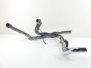 2009 Harley FLHTCU SE4 CVO E-Glide Vance Hines Power Duals Exhaust Header  46332