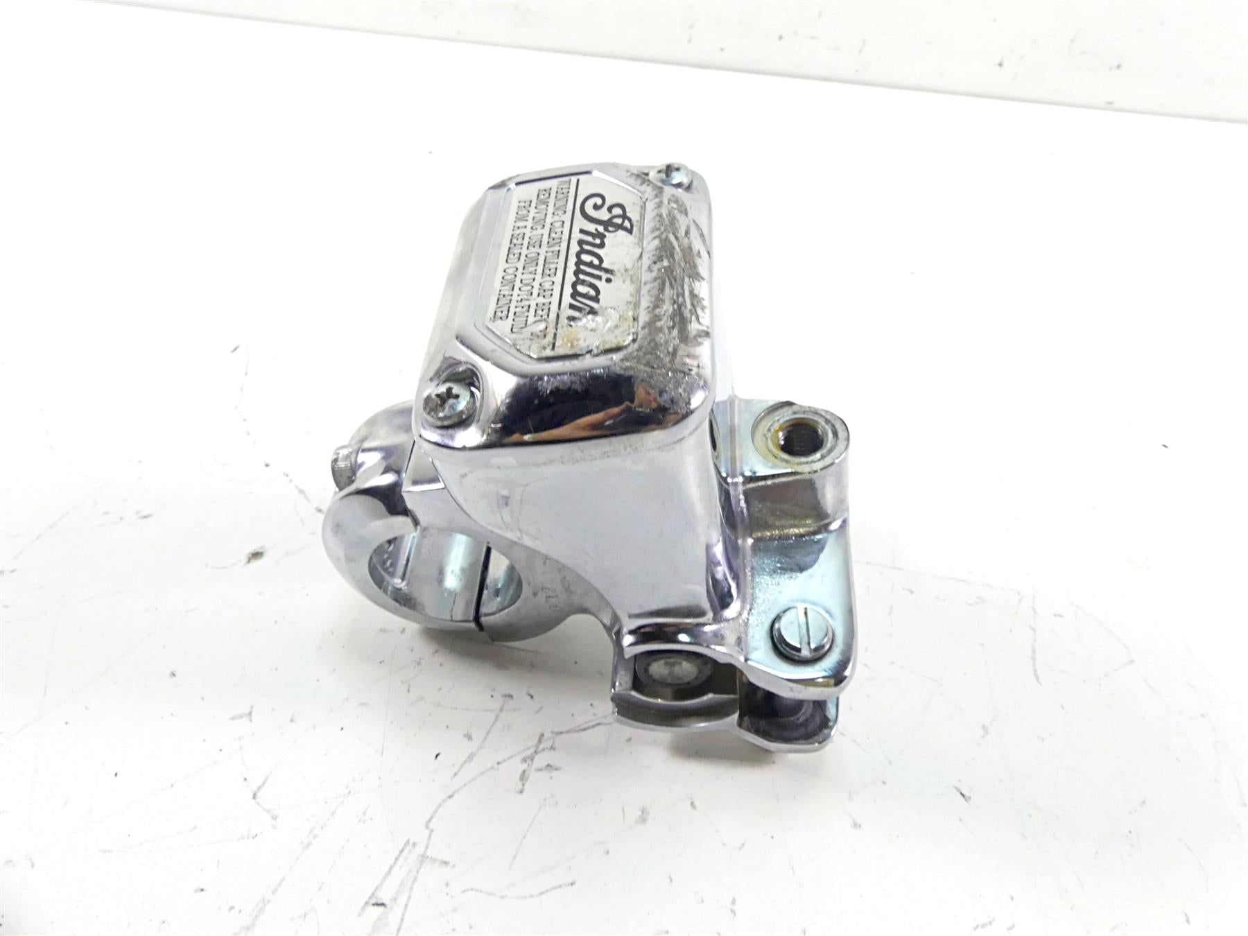 2019 Indian Chieftain Classic Front Chrome Brake Master Cylinder 5/8" 1912865 {{ shop.shopifyCountryName }} - Mototech271