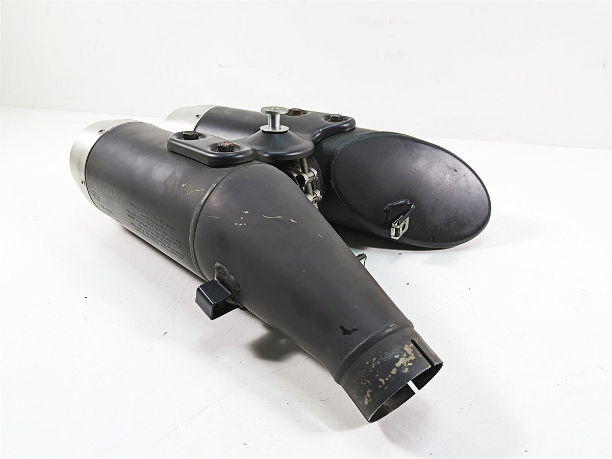 2011 Ducati Hypermotard 1100 Evo SP Stock Exhaust Muffler Pipe 57411052A {{ shop.shopifyCountryName }} - Mototech271
