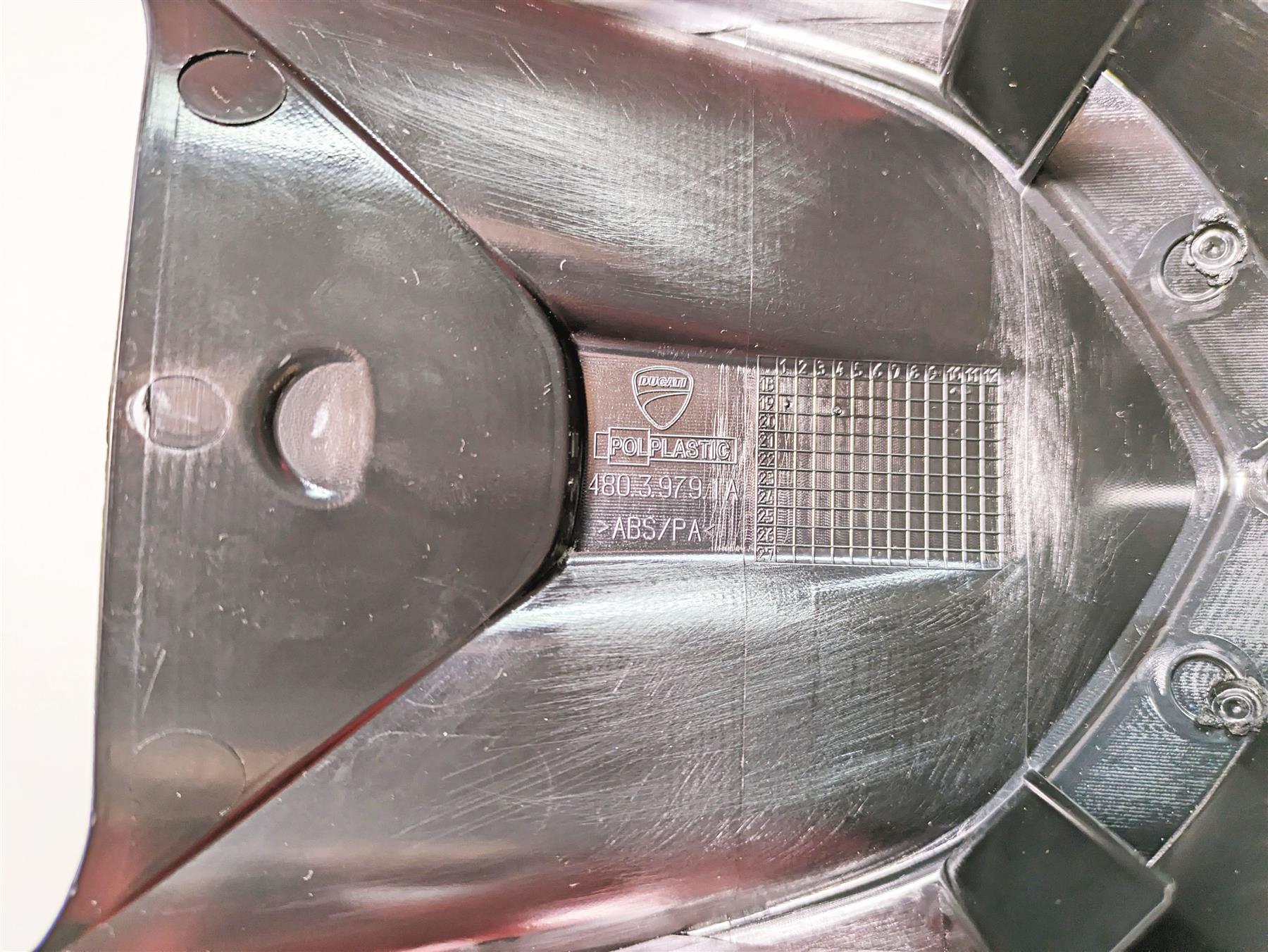 2020 Ducati Hypermotard 950 SP Outer Nose Front Mask Fairing Cover 48019481AC {{ shop.shopifyCountryName }} - Mototech271