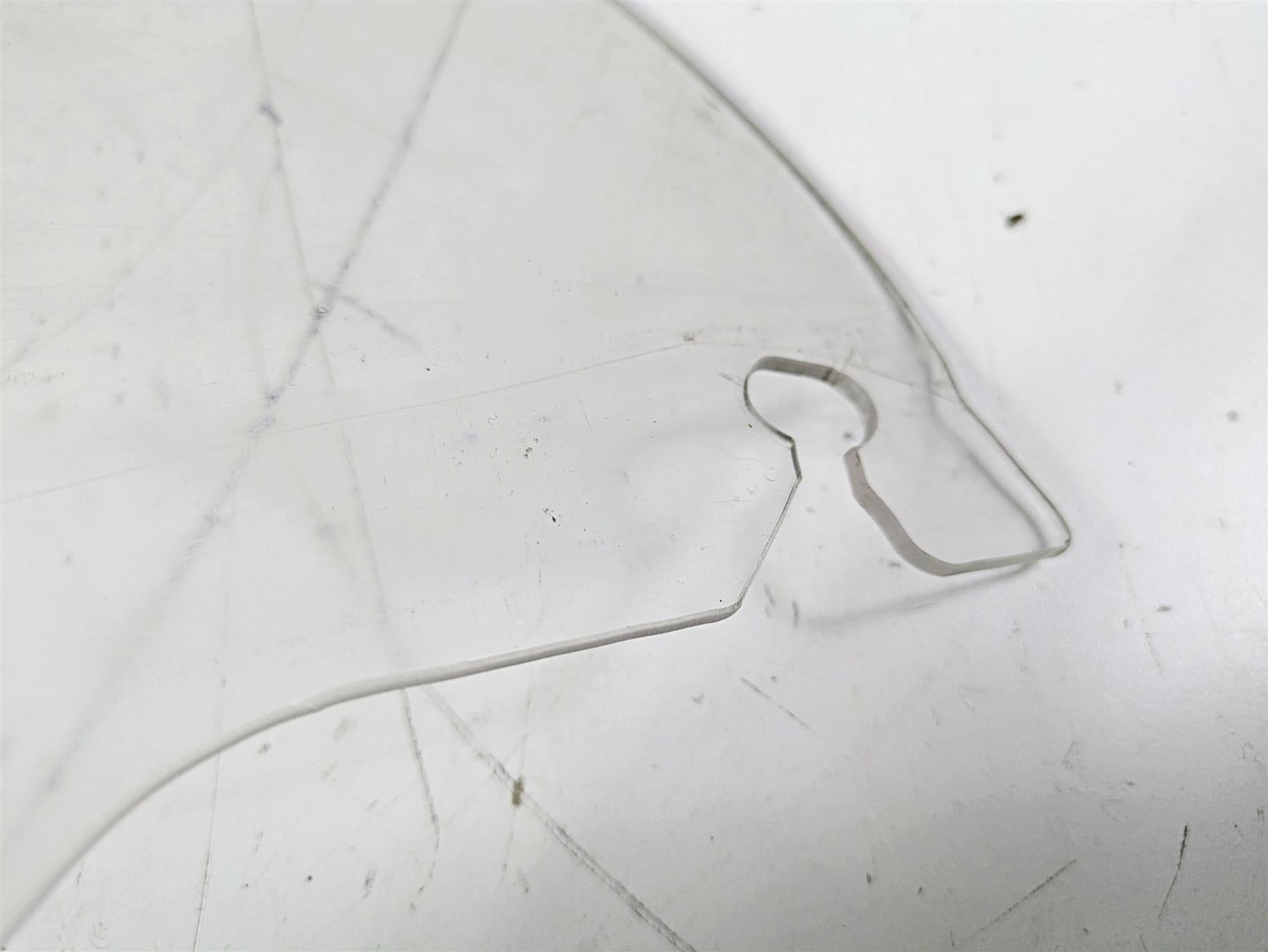 2003 Harley Touring FLHTCUI E-Glide 100th Windshield Wind Shield Screen 58187-96 {{ shop.shopifyCountryName }} - Mototech271
