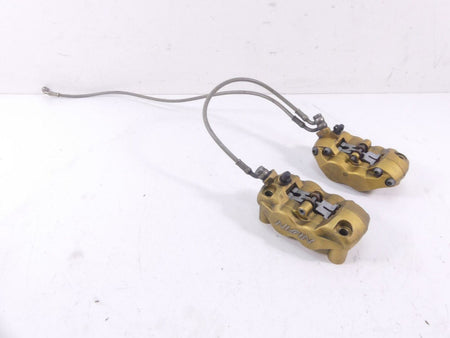 2009 Triumph Street Triple 675R Front Nissin Brake Caliper Set T2020375 T202037 {{ shop.shopifyCountryName }} - Mototech271