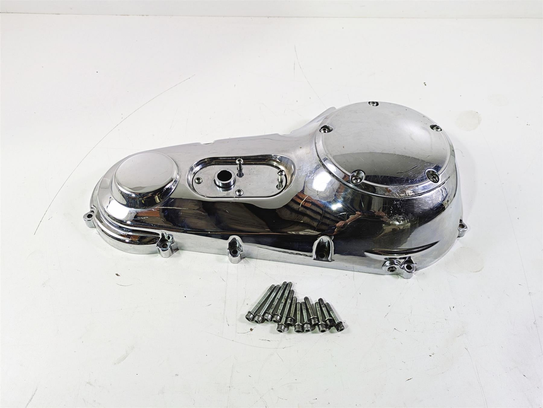 2002 Harley Dyna FXDL Low Rider Outer Primary Drive Clutch Cover 60506-99 {{ shop.shopifyCountryName }} - Mototech271