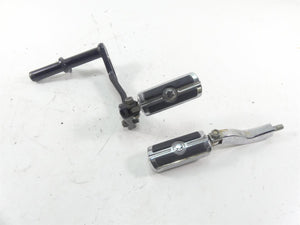 1998 Harley Dyna FXDL Low Rider Rear Passenger Foot Peg Set + Mount Arm 52740-94 | Mototech271