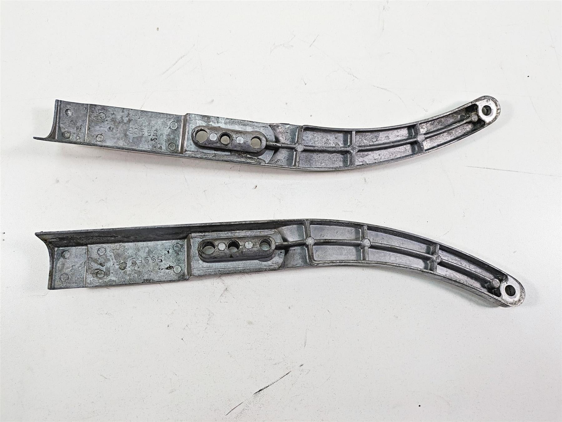 1986 Harley Sportster XLH 883 Rear Fender Frame Struts Set 59952-81 59953-81 {{ shop.shopifyCountryName }} - Mototech271