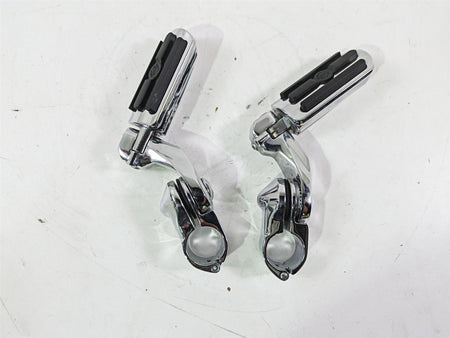2011 Harley Touring FLHTCUSE CVO E-Glide Chrome Highway Foot Peg Rest Set {{ shop.shopifyCountryName }} - Mototech271