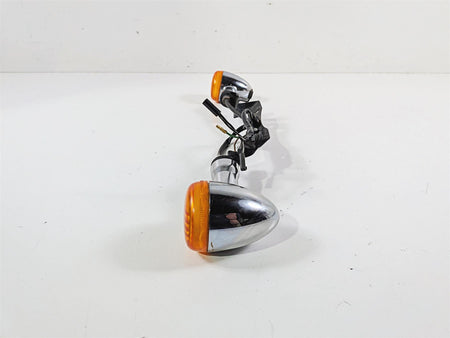 2006 Suzuki VL800 C50 Boulevard Front Blinkers & Mount Bar 35601-41FB1 {{ shop.shopifyCountryName }} - Mototech271