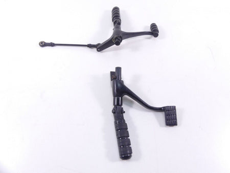 2008 Harley FXDF Dyna Fat Bob Front Forward Footpeg Shifter Brake Pedal Set {{ shop.shopifyCountryName }} - Mototech271