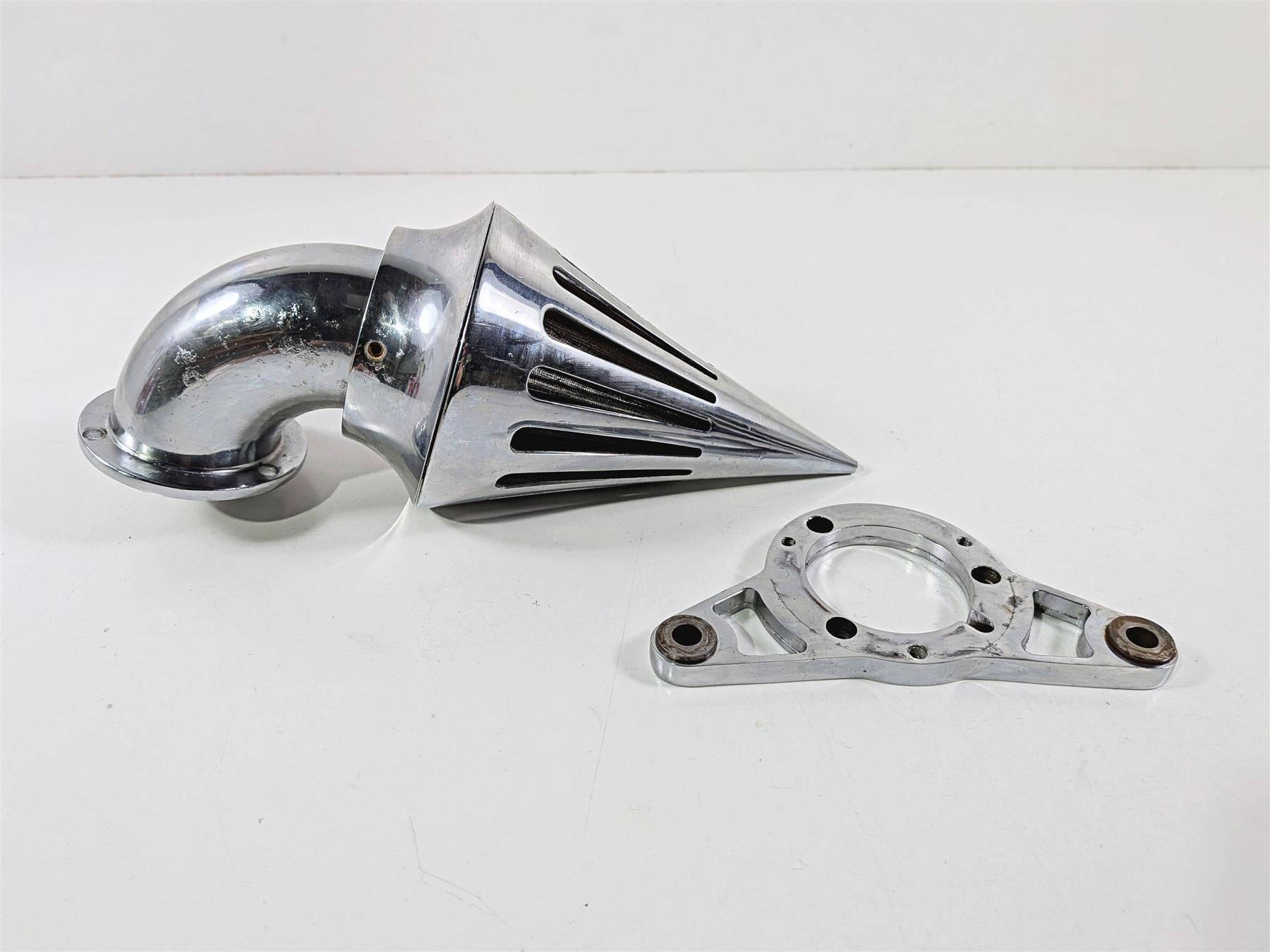2014 Harley FXSB Softail Breakout Aftermarket Spike Air Cleaner Breather Filter-Mototech271