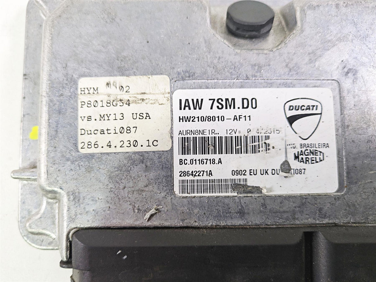 2015 Ducati Hypermotard 821 SP Cdi Ecu Ecm Engine Control Module 28642271A {{ shop.shopifyCountryName }} - Mototech271