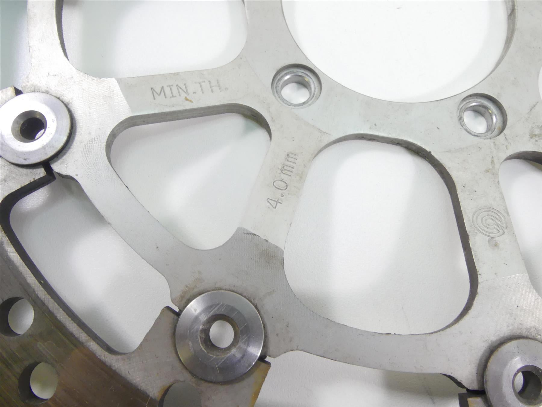 2004 Ducati 999 SBK Front Brembo Brake Rotor Disc Set 49240551A {{ shop.shopifyCountryName }} - Mototech271