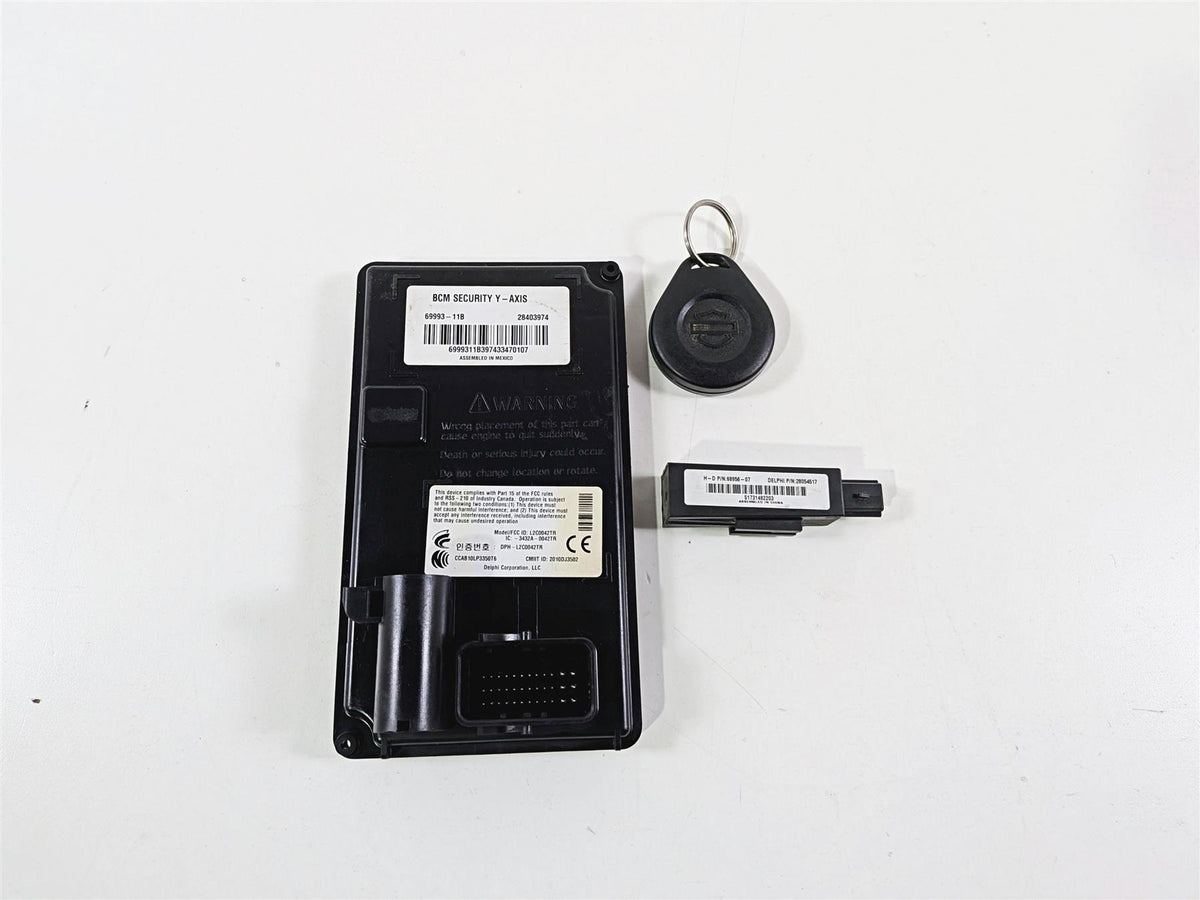 2014 Harley FXSB Softail Breakout Bcm Security Y-Axis Module & Fob Set 69993-11B-Mototech271