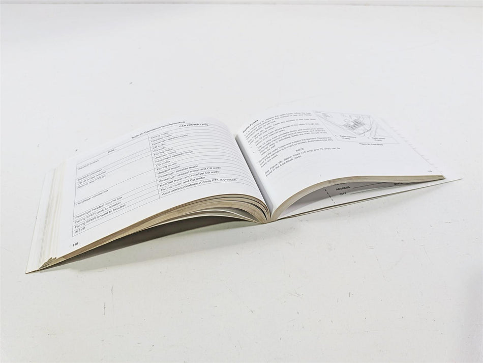 2004 Harley Touring FLTRI Road Glide Owners Manual Book 99466-04-Mototech271
