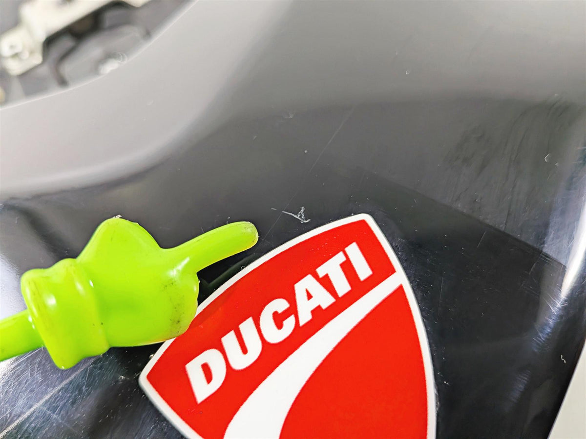 2009 Ducati Hypermotard 1100 S Rear Tail Cover Wing & Mount 52510362A-Mototech271