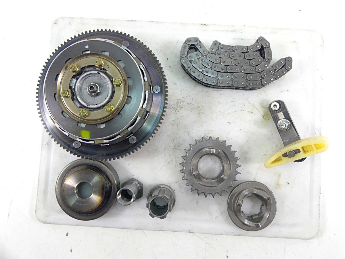2004 Harley Touring FLHTCUI Electra Glide Primary Drive Clutch Kit 19k 37802-04A {{ shop.shopifyCountryName }} - Mototech271