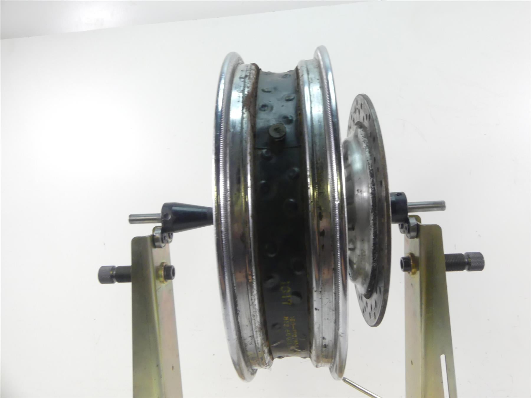2003 Honda VTX1300 S Straight Spoke Rear Wheel Rim 15x3.5 - Read 42650-MEA-670 {{ shop.shopifyCountryName }} - Mototech271