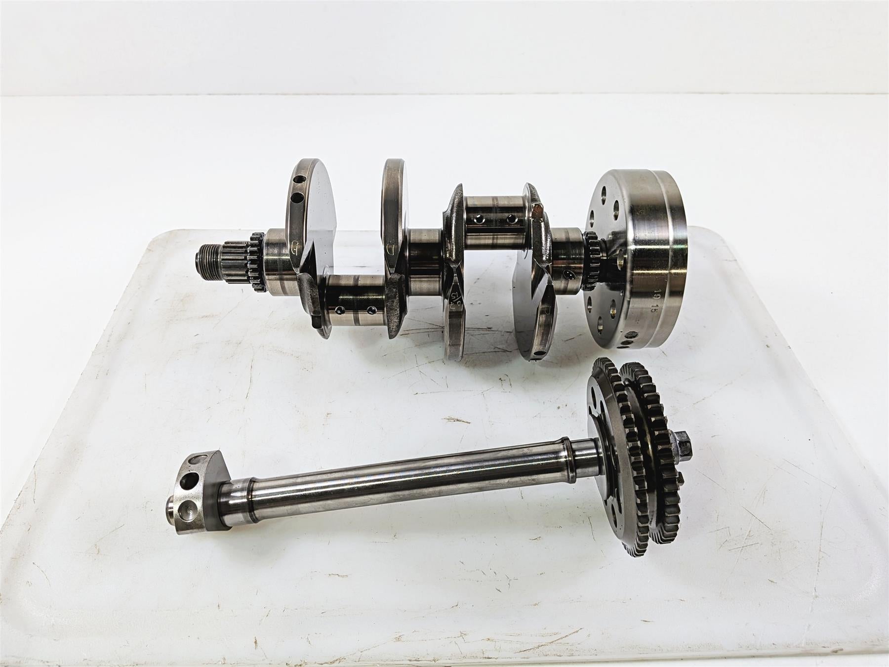 2016 Aprilia RSV 1100 Tuono V4 Factory Crankshaft Crank & Balancer Shaft 2A000299 {{ shop.shopifyCountryName }} - Mototech271