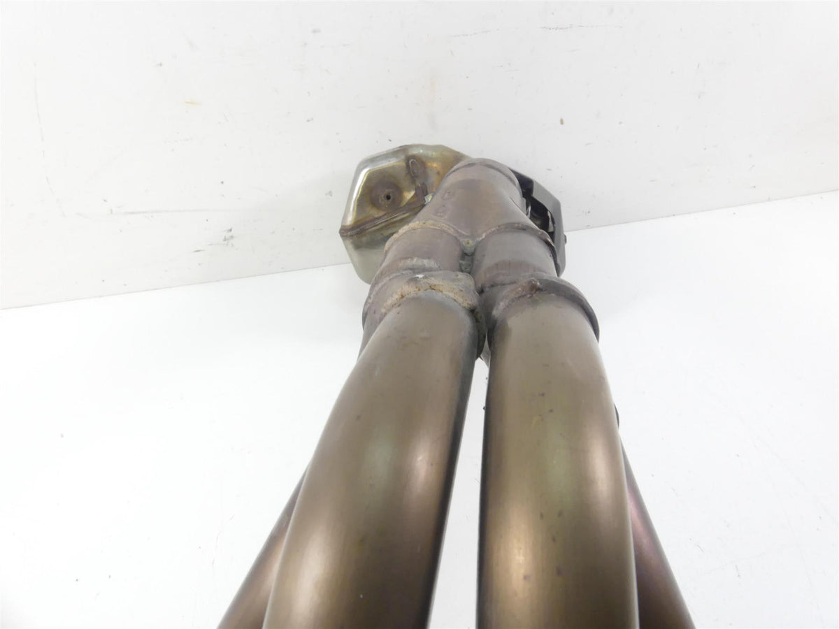 2013 Kawasaki ZX636 ZX6R Ninja Exhaust Header Pipe & Mid Camber 39178-0207 {{ shop.shopifyCountryName }} - Mototech271