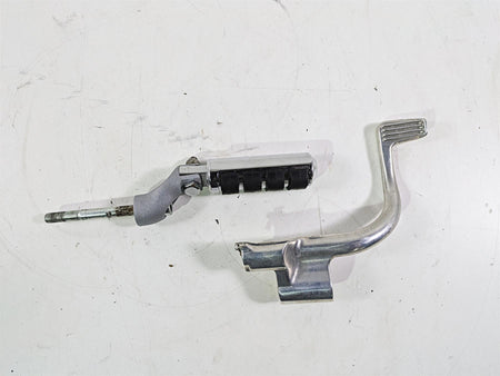 2006 Harley VRSCR Street V-Rod Right Front Footpeg & Brake Lever 42704-06 {{ shop.shopifyCountryName }} - Mototech271
