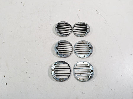 1999 Harley Touring FLHTC Electra Glide Front Rear Blinker Chrome Cover Set {{ shop.shopifyCountryName }} - Mototech271