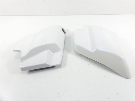 2010 Harley Touring FLHRC Road King Side Cover White Ice Pearl 66250-09 {{ shop.shopifyCountryName }} - Mototech271