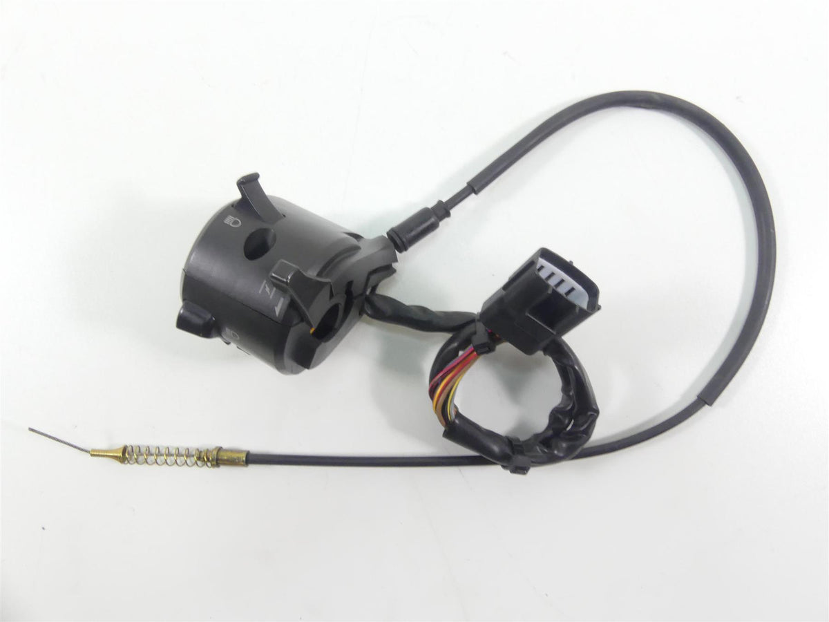 2004 Ducati 999 SBK Left Hand Turn Signal Control Switch + Cable 65140131A {{ shop.shopifyCountryName }} - Mototech271