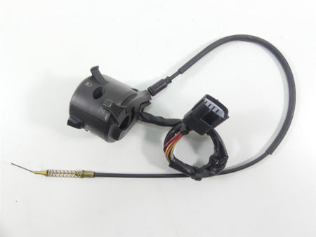 2004 Ducati 999 SBK Left Hand Turn Signal Control Switch + Cable 65140131A {{ shop.shopifyCountryName }} - Mototech271